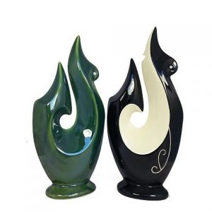Green Ceramic Fish Hook