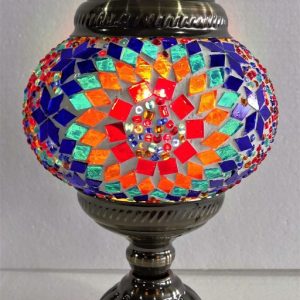 Multicolour Turkish Mosaic Lamp