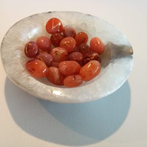 Crystal Runes Set Carnelian