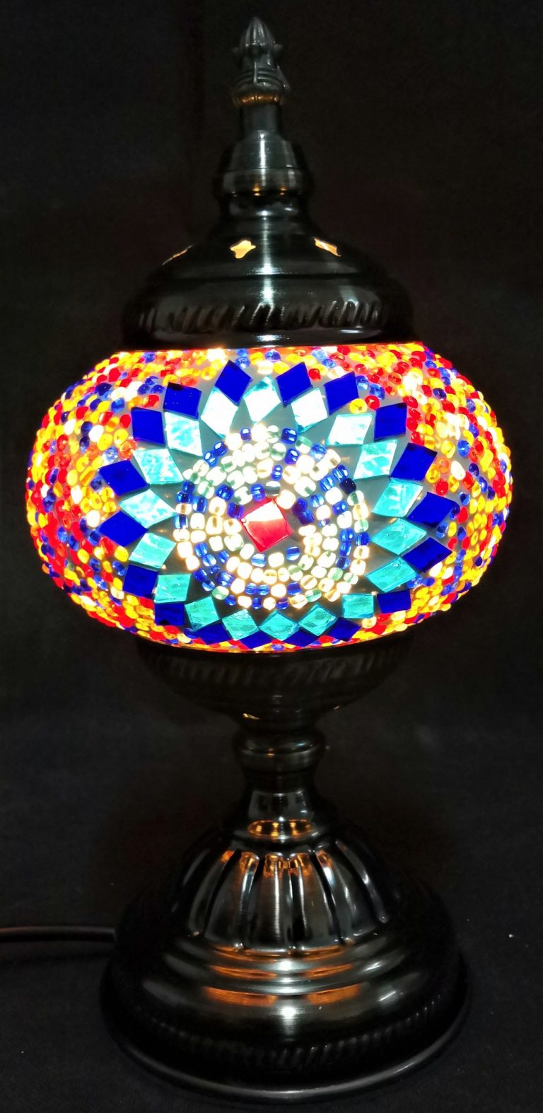 Turkish Mosaic Lamp With Beads