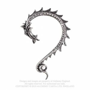 Alchemy Pewter Earring : Jormungand Earwrap