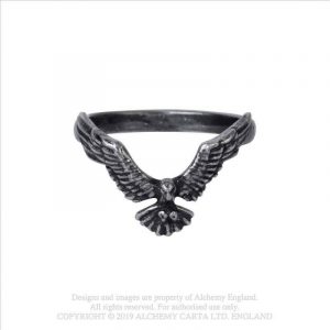 Alchemy Pewter Ring: Ravenette