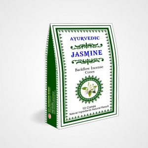Ayurvedic Backflow Cones- Jasmine