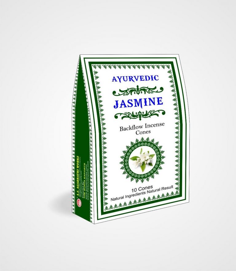 Ayurvedic Backflow Cones- Jasmine