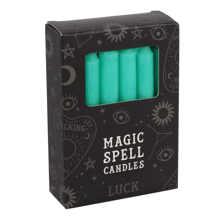 Green Magic Spell Candles