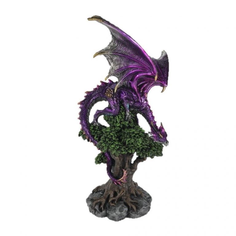 Purple Dragon On Tree