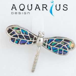 Paua Dragonfly Brooch