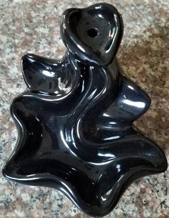 Black Backflow Incense Holder