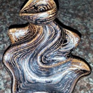 Brown Backflow Incense Burner
