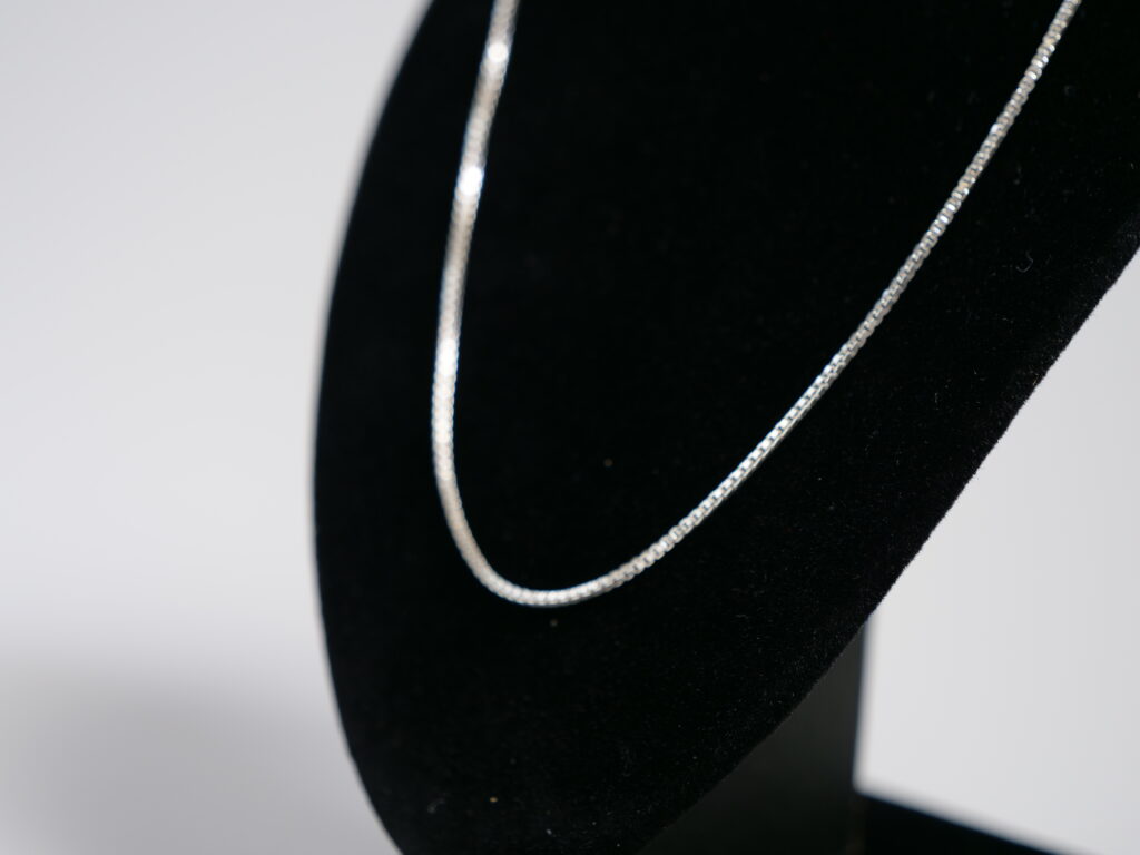 Silver Box Chain 70cm | RivendellWorld