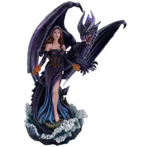 Sorceress With Loyal Dragon