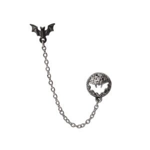 Alchemy Luna Roost Pewter Earring