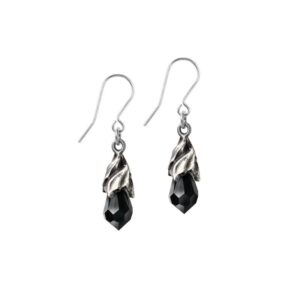 Alchemy Empyrean Tear (Black) Pewter Earring