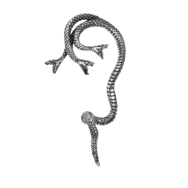 Alchemy Khthonis Pewter Earring