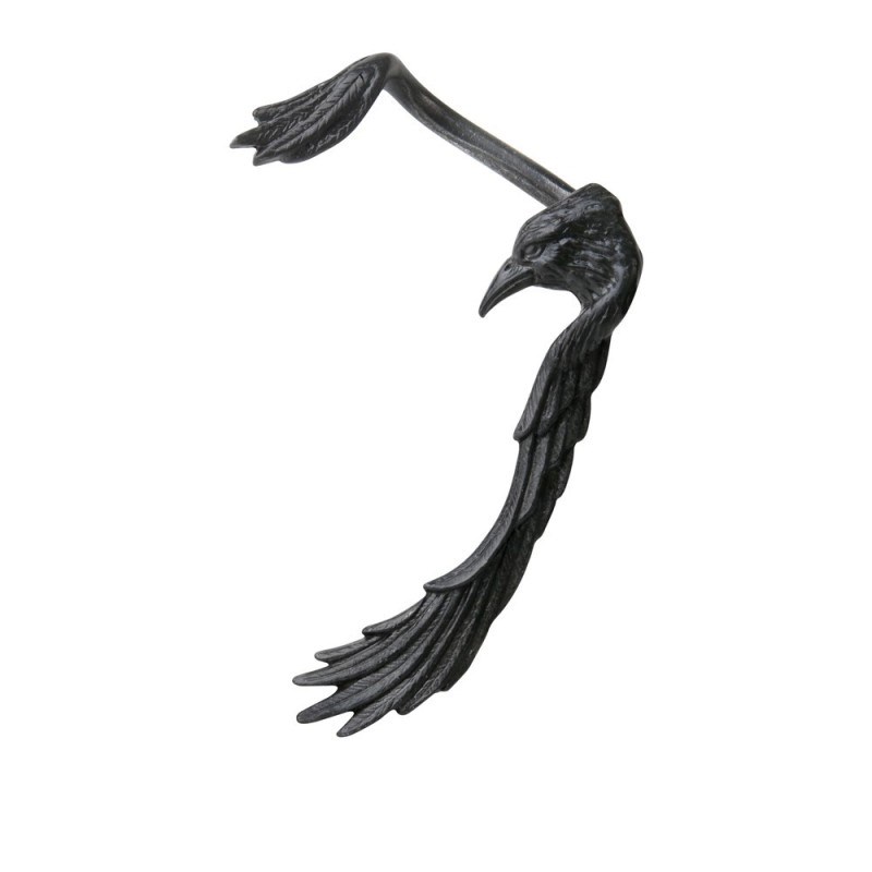 Alchemy Raven Pewter Earring Ear-wing