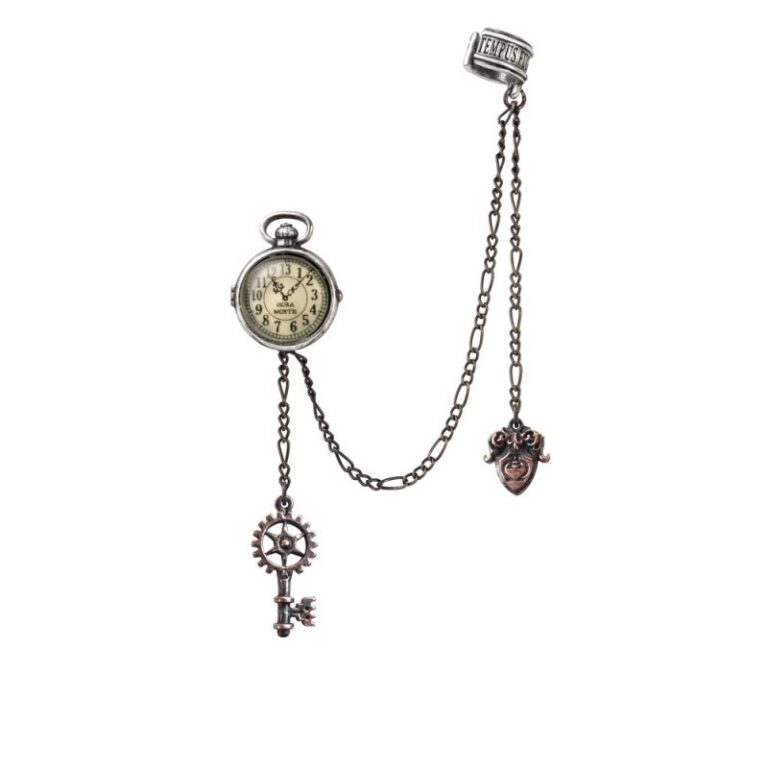 Alchemy Uncle Albert's Timepiece Earring