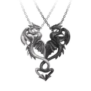 Alchemy Draconic Tryst Pewter Pendants