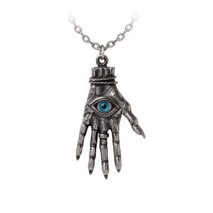 Alchemy Hand Of Glory Pewter Pendant