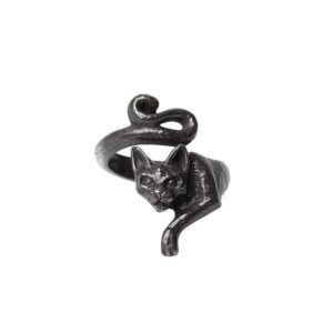 Alchemy Le Chat Noir Pewter Ring