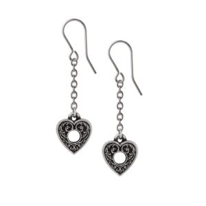 Alchemy Planchette Droppers Pewter Earrings