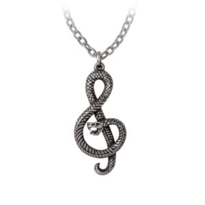 Alchemy Playing The Devil's Tune Pewter Pendant