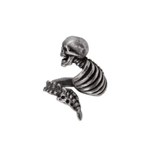 Alchemy Resurrected Skeleton Pewter Ring