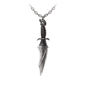 Alchemy Vampyre Knife Pewter Pendant