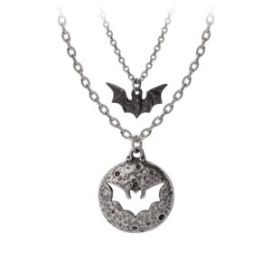 Alchemy Lunar Roost Pewter Pendant