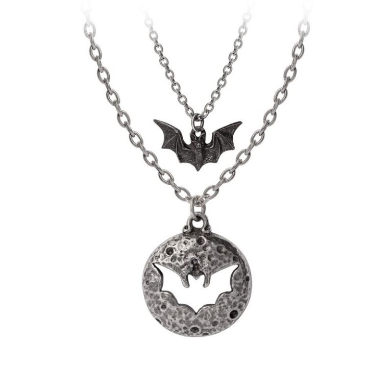Alchemy Lunar Roost Pewter Pendant