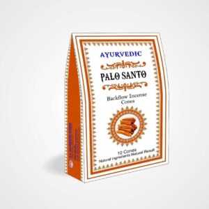 Ayurvedic Backflow Cones- Palo Santo