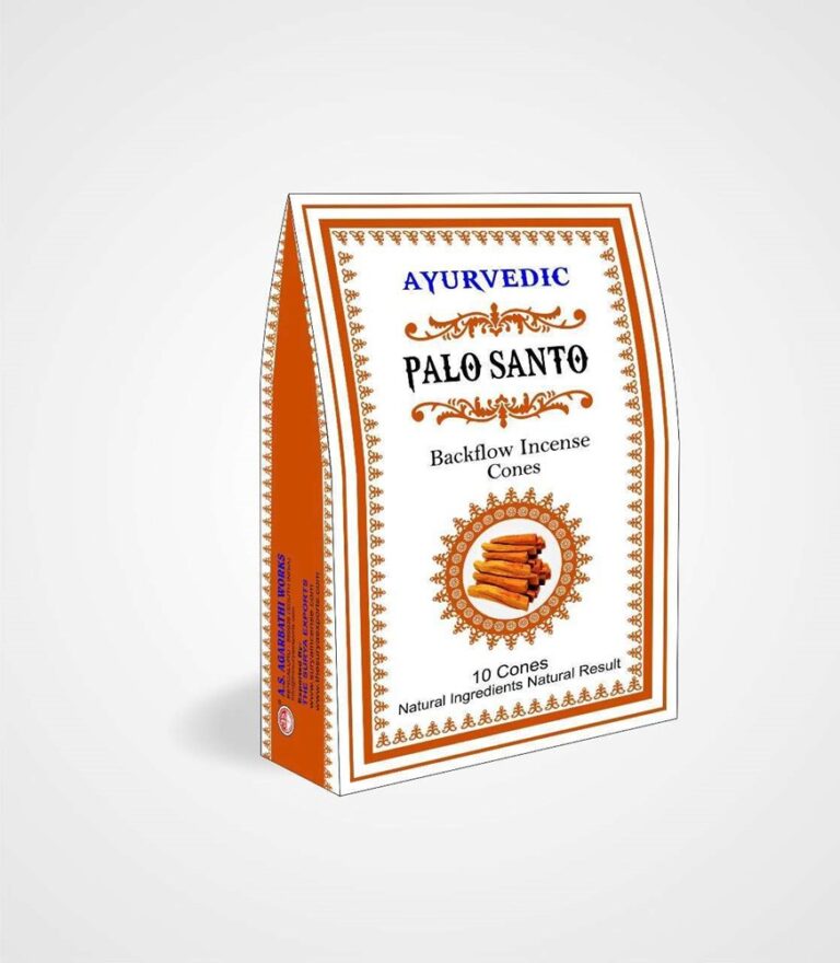 Ayurvedic Backflow Cones- Palo Santo