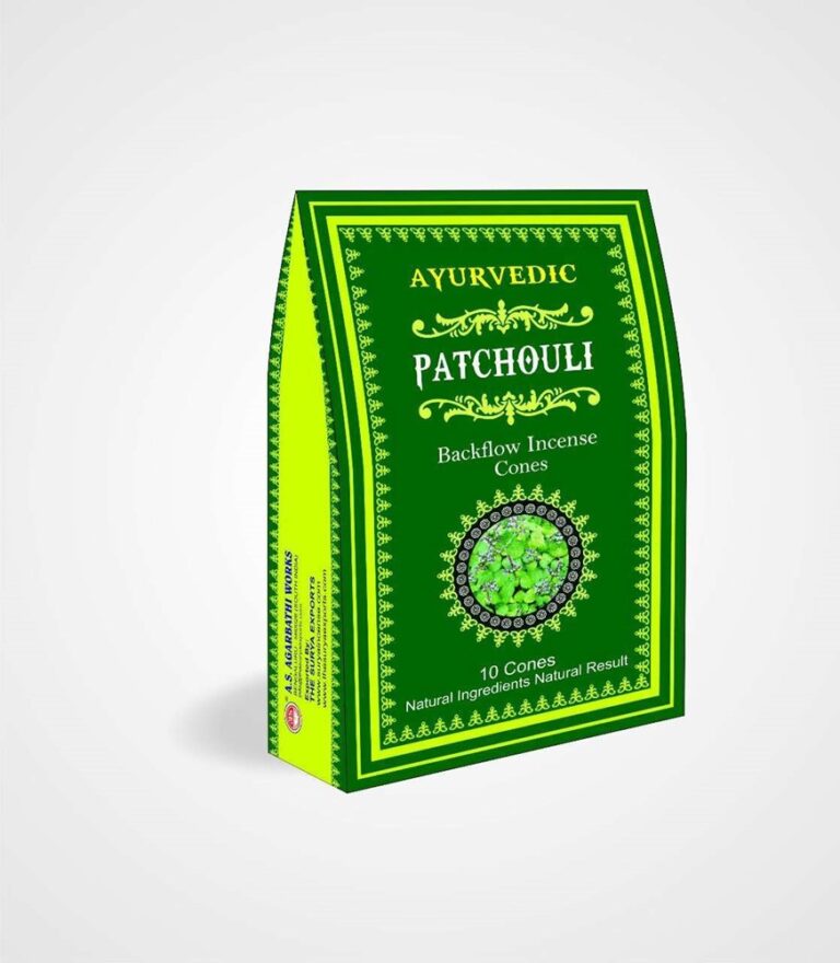 Ayurvedic Backflow Cones- Patchouli