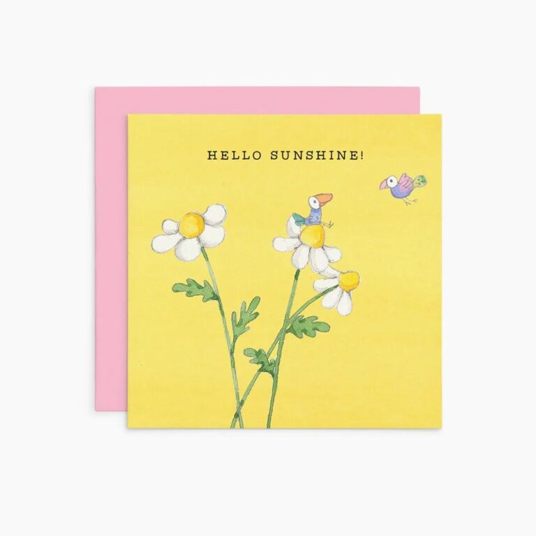 Hello Sunshine! - Bird Greeting Card