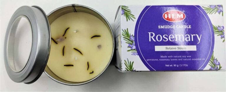 Smudge Candle HEM Rosemary