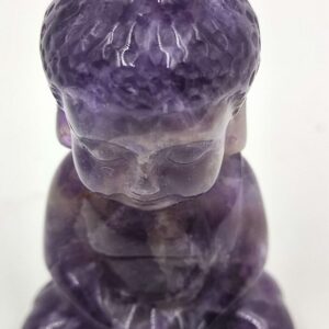 Gemstone Buddha Amethyst