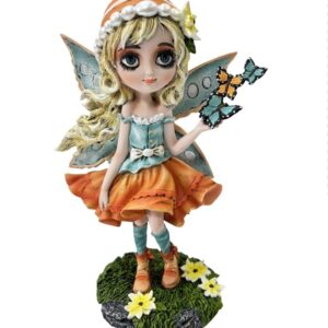 Cute Summer Fairy with Butterflies
