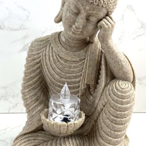 Resting Buddha Candle Holder