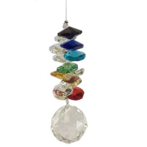 Chakra Crystal Cluster Ball 30