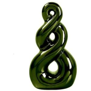 Green Ceramic Eternal Twist 12.5CM