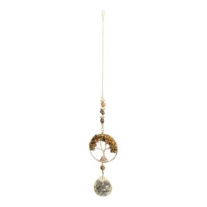 Tree Of Life Crystal Tiger Eye Grounding