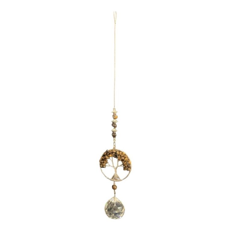 Tree Of Life Crystal Tiger Eye Grounding