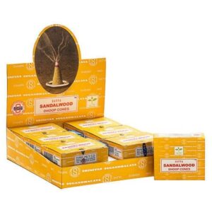 Satya Sandalwood Incense Cones