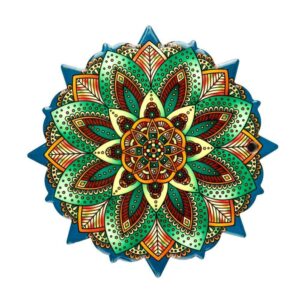 Large Ceramic Sacred Mandala
