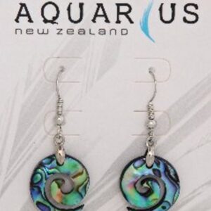 Paua Koru Earring