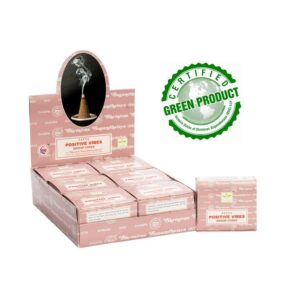 Satya Positive Vibes Incense Cones