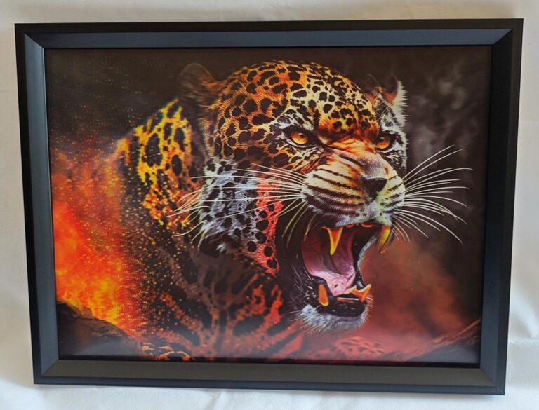 3D Art Leopard