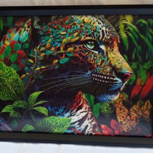 3D Art Polka Dotted Panther