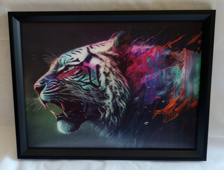 3D Art Tiger