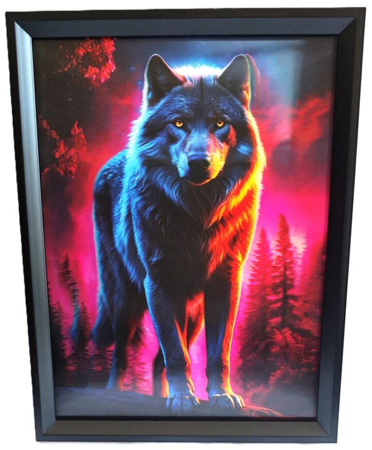 3D Art Wolf