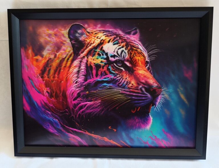 3D Art Tiger